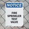 Signmission Fire Sprinkler Test Valve OSHA Notice Sign, Plastic, 10in W x 14in L, 2PK OS-2PACK-NS-P-1014-V-12690 - alternate 6
